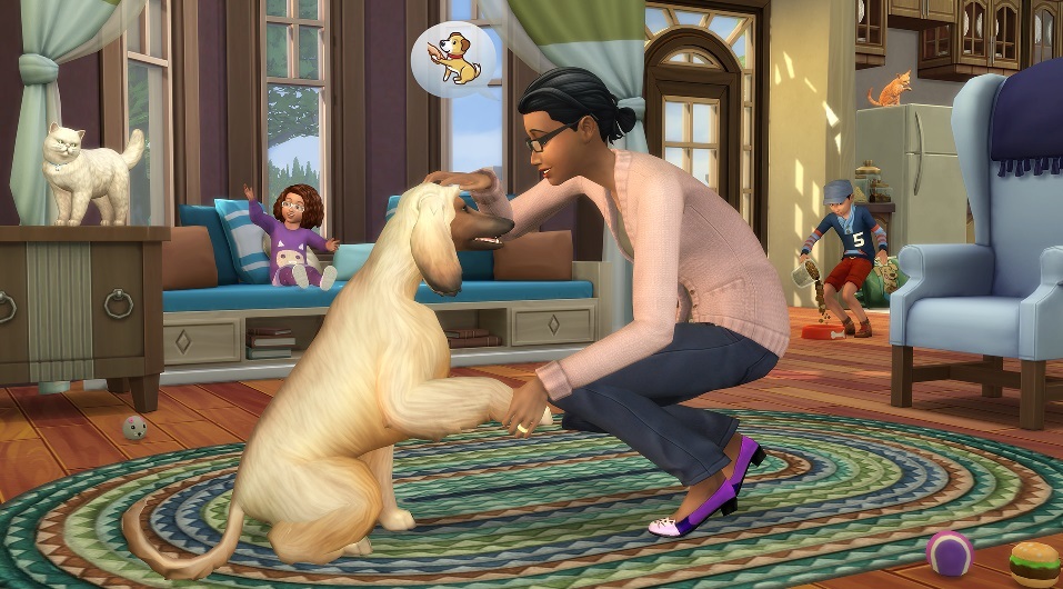 The Sims 4 Cats and Dogs (Code in Box) for PC Games image