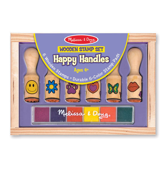 Melissa & Doug: Happy Handle Stamp Set image