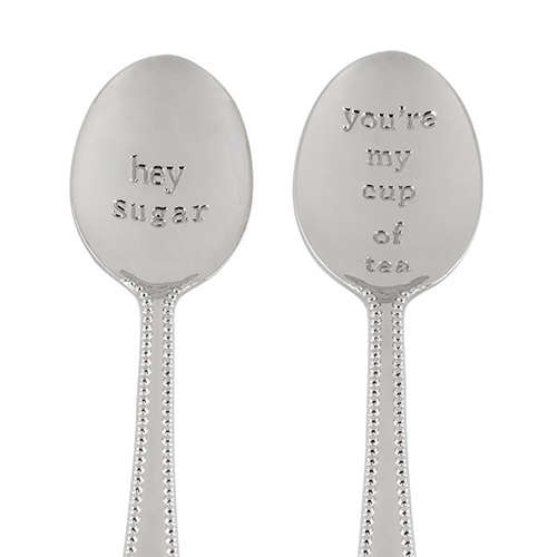 Pinky Up - Hey Sugar Tea Spoons image