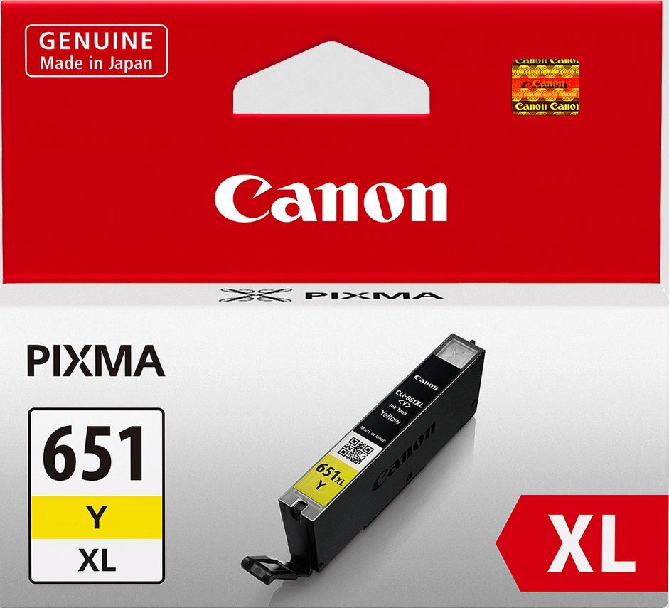 Canon Ink Cartridge - CLI651XLY (Yellow High Yield)