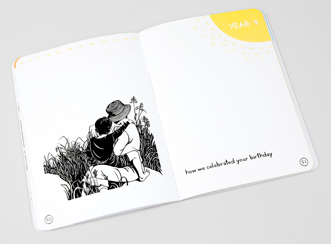 Grow: Journals for Baby & Child Box Set (2 Books) by Nikki McClure image