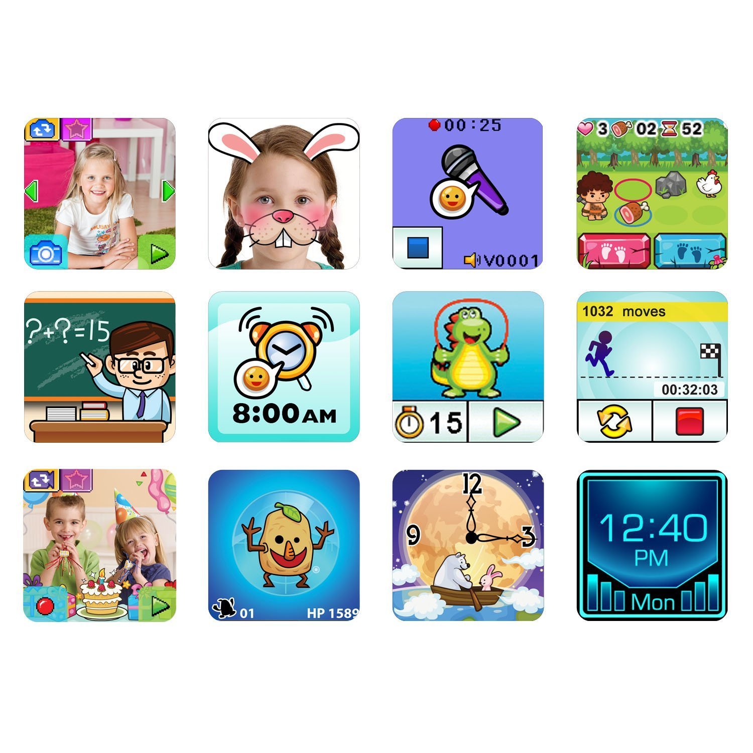 Vtech: Kidizoom - Smart Watch DX2 (Blue) image
