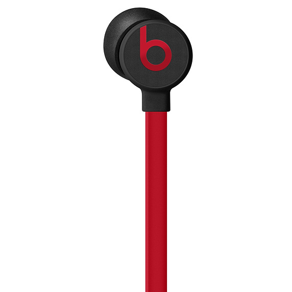 Beats: urBeats3 Earphones with 3.5mm Plug - The Beats Decade Collection - Defiant Black-Red