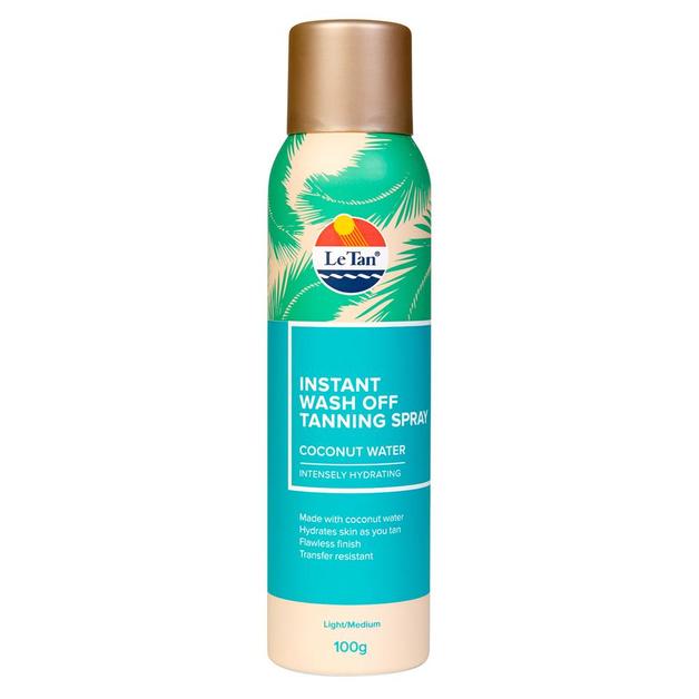 Buy Le Tan Coconut Water Wash Off Tanning Spray (100g) at Mighty Ape NZ