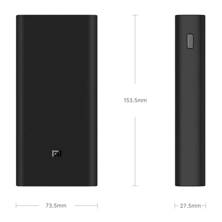 Xiaomi: Mi 20000mAh Power Bank 3 - Pro Edition (Black) image