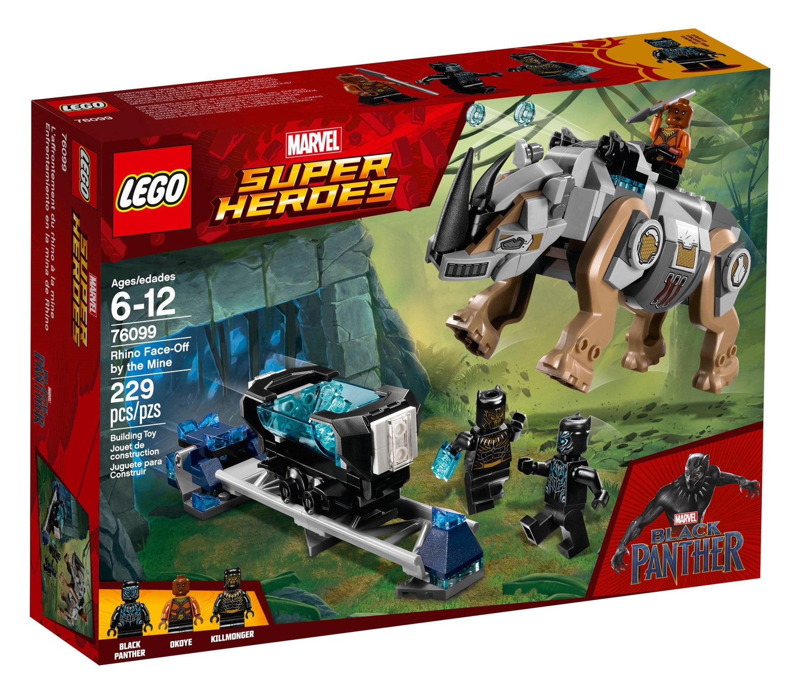 LEGO Super Heroes: Rhino Face-Off by the Mine (76099) image