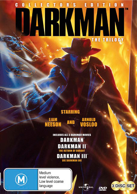 Darkman The Trilogy: Collector's Pack (3 Disc Set) on DVD image