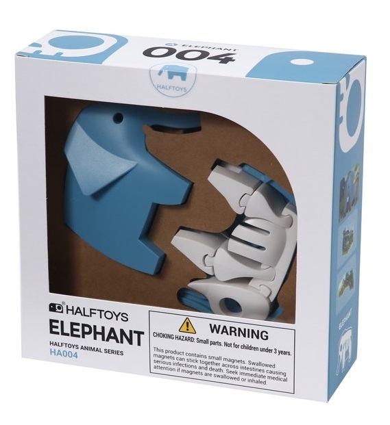 Half Toys: Half Animals - Elephant | Toy | at Mighty Ape NZ