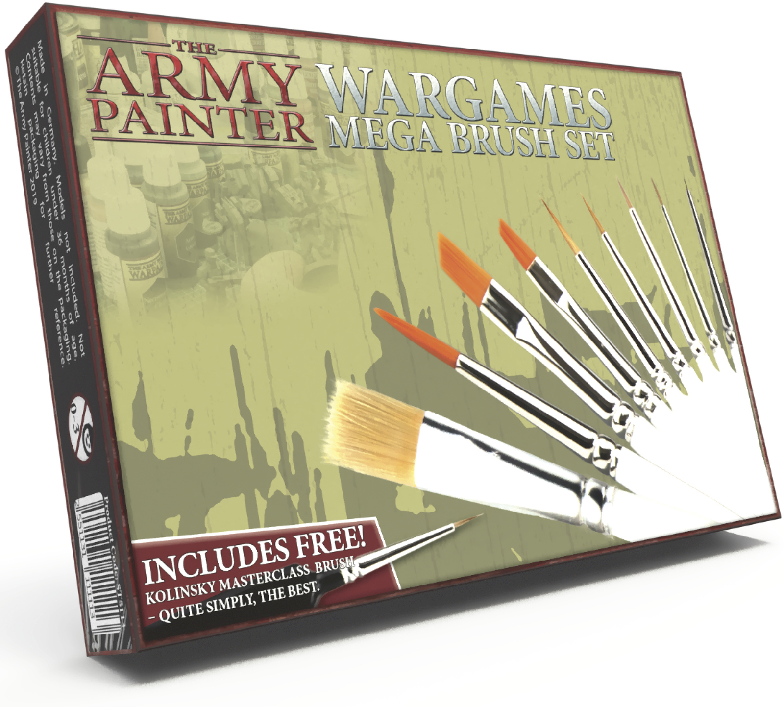 Army Painter: Mega Brush Set image