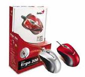 Genius Ergo 300 Optical Mini Mouse USB/PS2 Silver