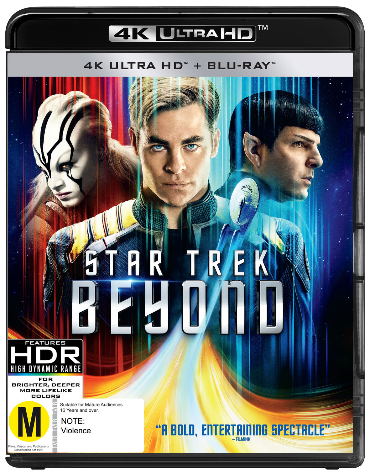 Star Trek Beyond on Blu-ray, UHD Blu-ray