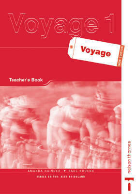 Voyage: Level 1: Teacher's Book by Amanda Rainger image