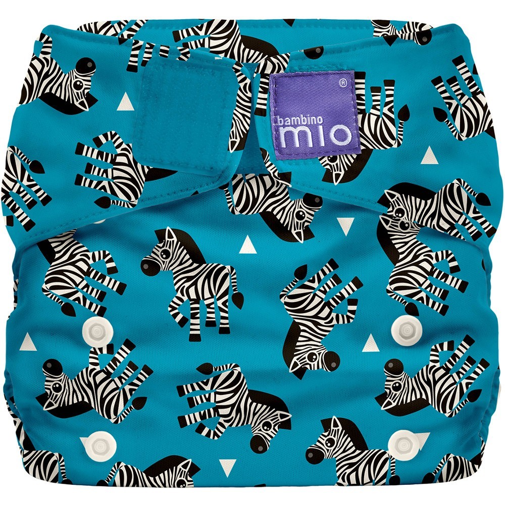 Bambino Mio: Miosolo All-in-One Nappy - Zebra Crossing