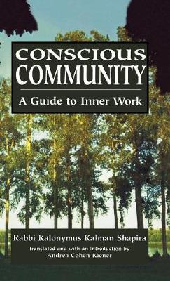 Conscious Community by Kalonymus Kalmish Shapira image