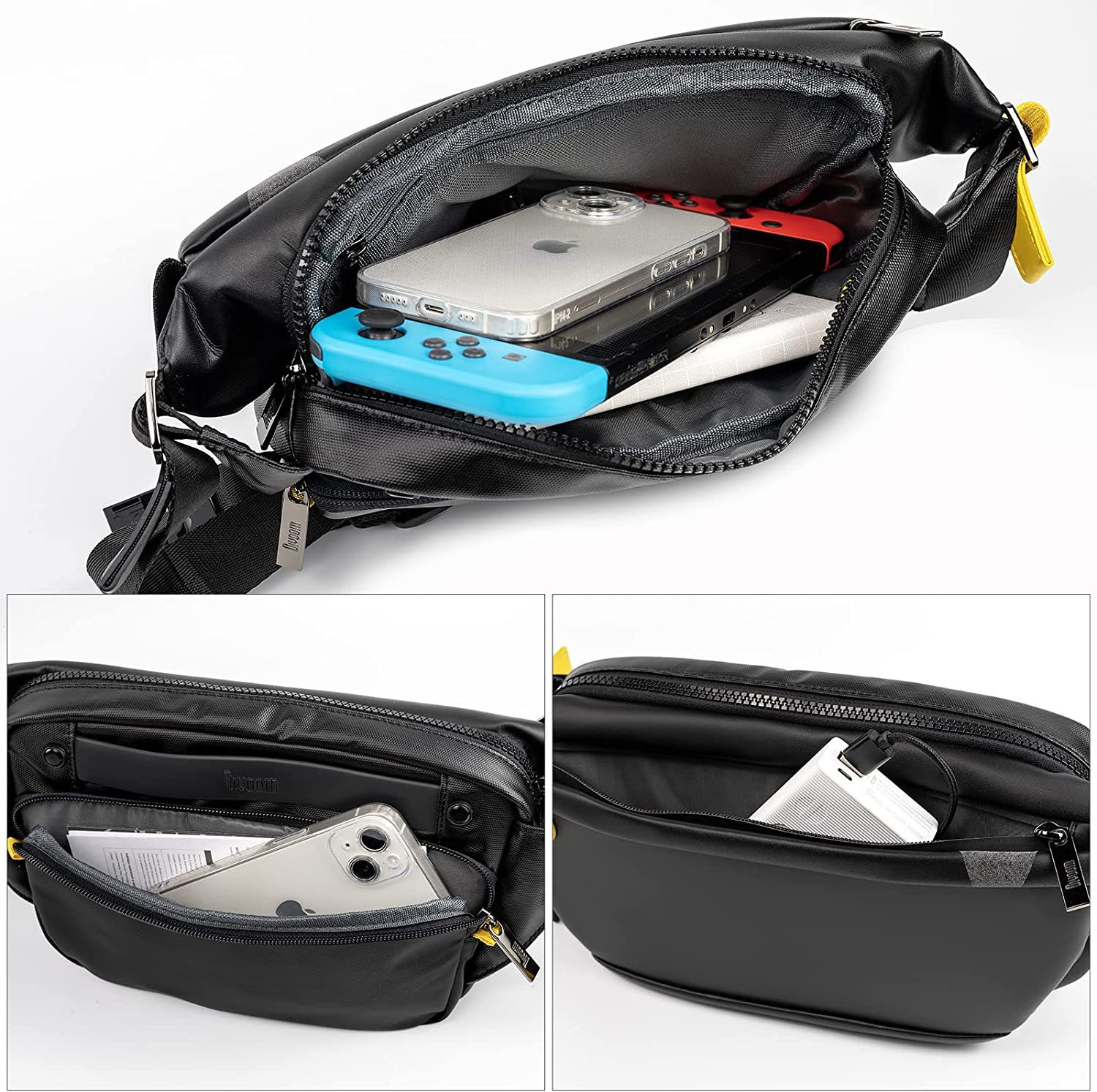 Divoom: Pixoo Sling Bag with LED Display - Black image