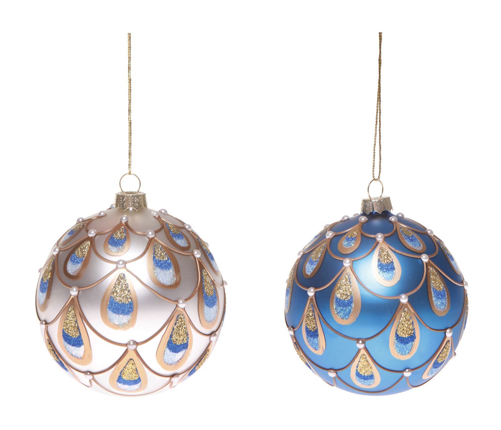 Peacock Bauble (Assorted) image