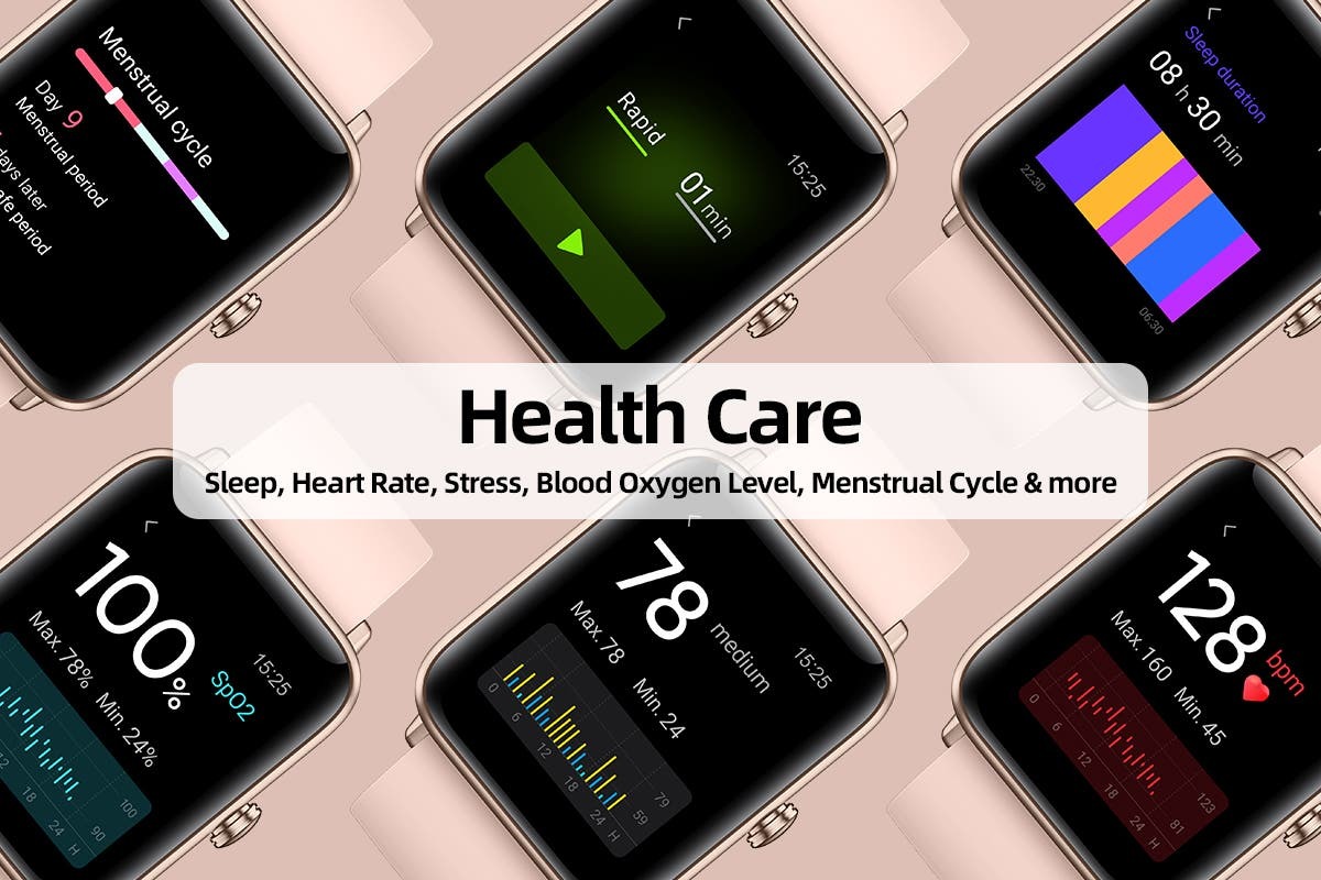 Kogan Active+ II Smart Watch (Rose Gold) at Mighty Ape NZ