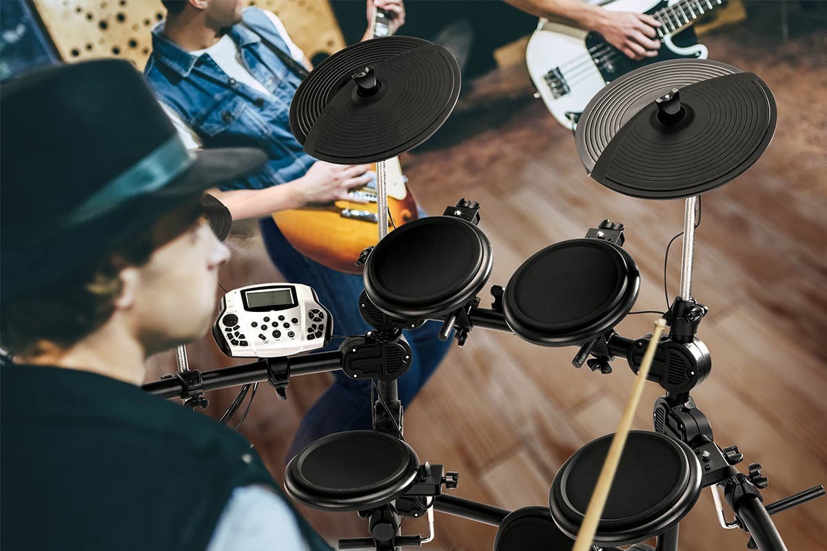 Royale 8 Piece Electric Electronic Drum Kit at Mighty Ape NZ