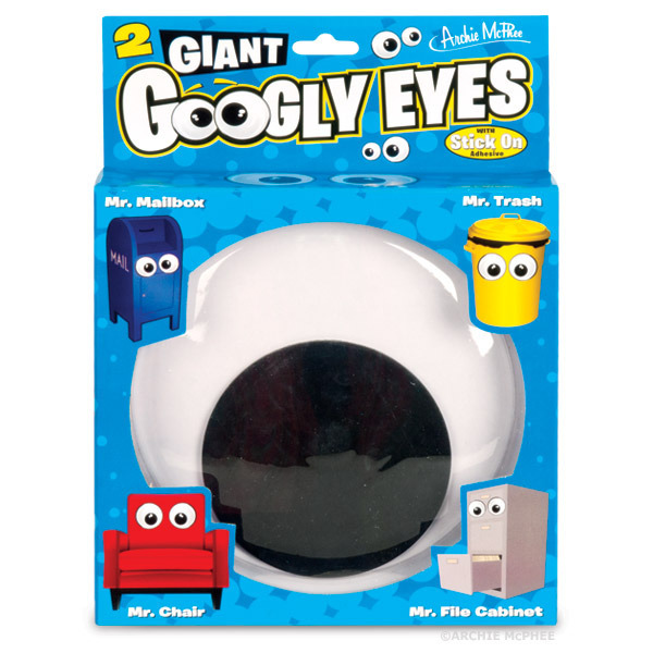 Giant Googly Eyes at Mighty Ape NZ