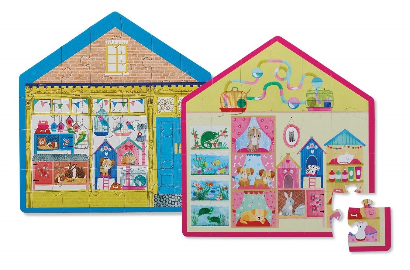 Crocodile Creek: Two-Sided Puzzle - Pet Shop image