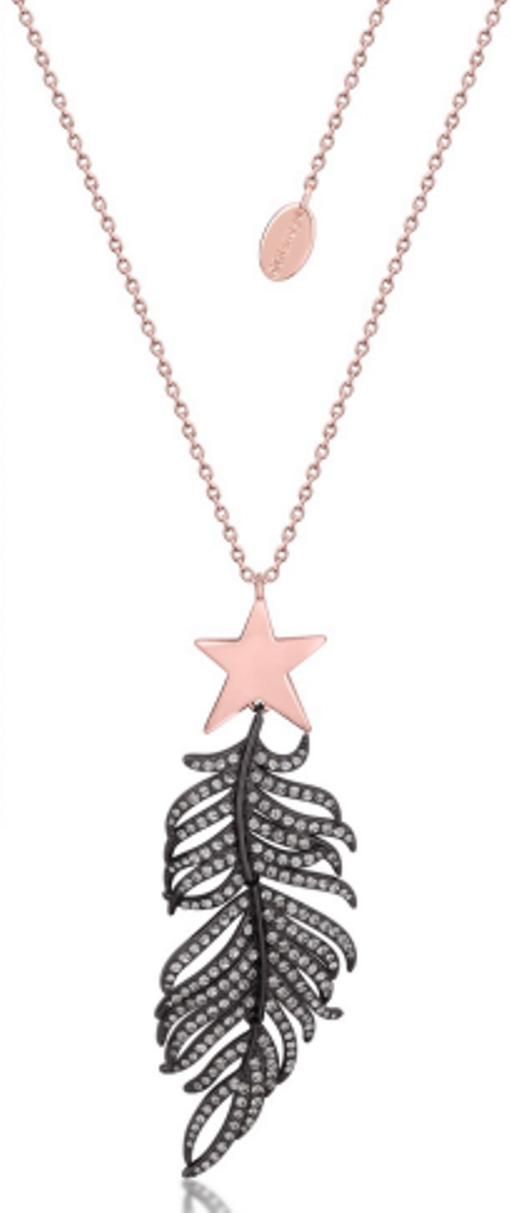 Couture Kingdom: Disney - Dumbo Magic Feather Necklace (Rose Gold)