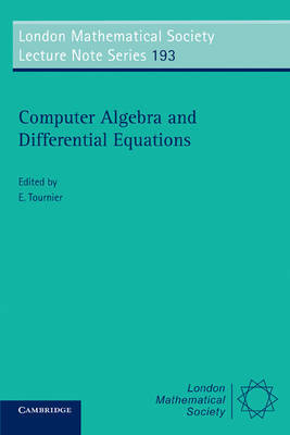 Computer Algebra and Differential Equations image