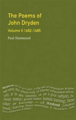 The Poems of John Dryden: Volume Two by Paul Hammond image