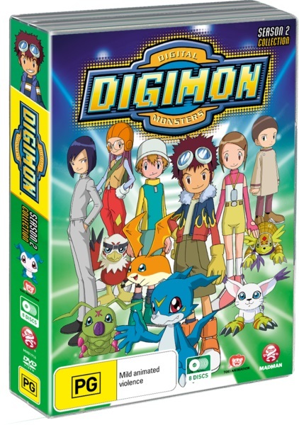 Digimon: Digital Monsters - Season 2 Collection on DVD