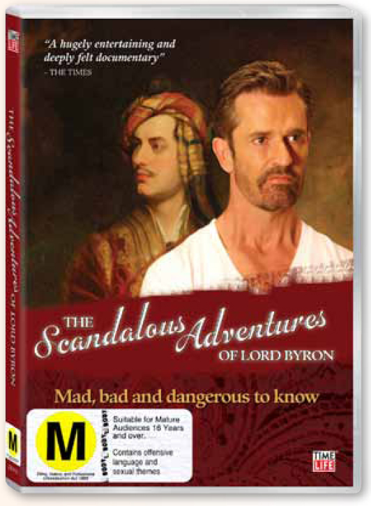 The Scandalous Adventures of Lord Byron DVD image