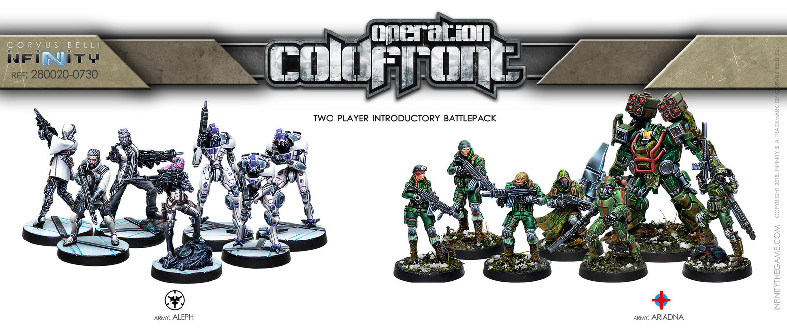 Infinity Operation: Coldfront Two Player Introductory Battle Pack