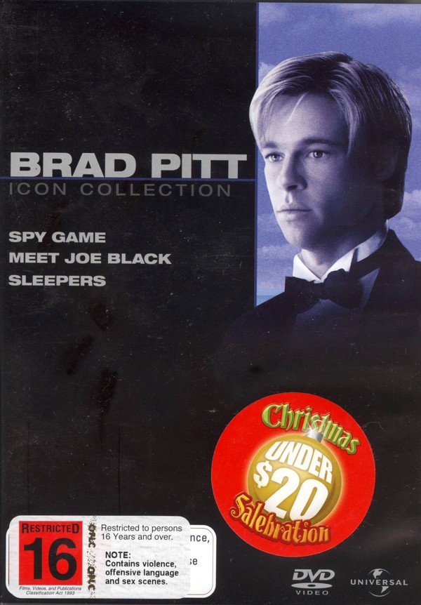 Brad Pitt Movie Collection (Spy Game / Meet Joe Black / Sleepers) (3 Disc Set) on DVD