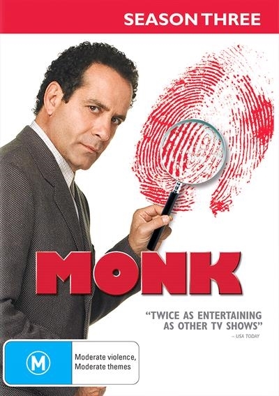 Monk - Season 3 on DVD image