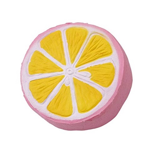 I Love Squishy: Pink Lemon Squishie Toy (11cm) image