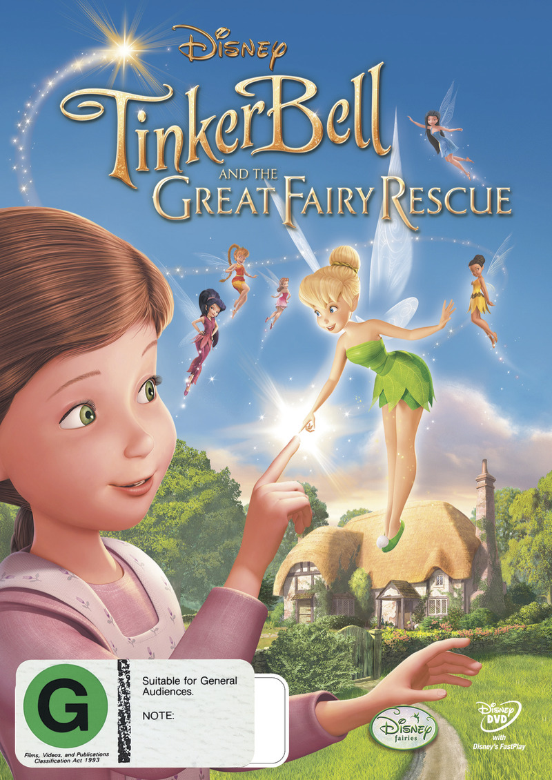 Tinker Bell and The Great Fairy Rescue on DVD image