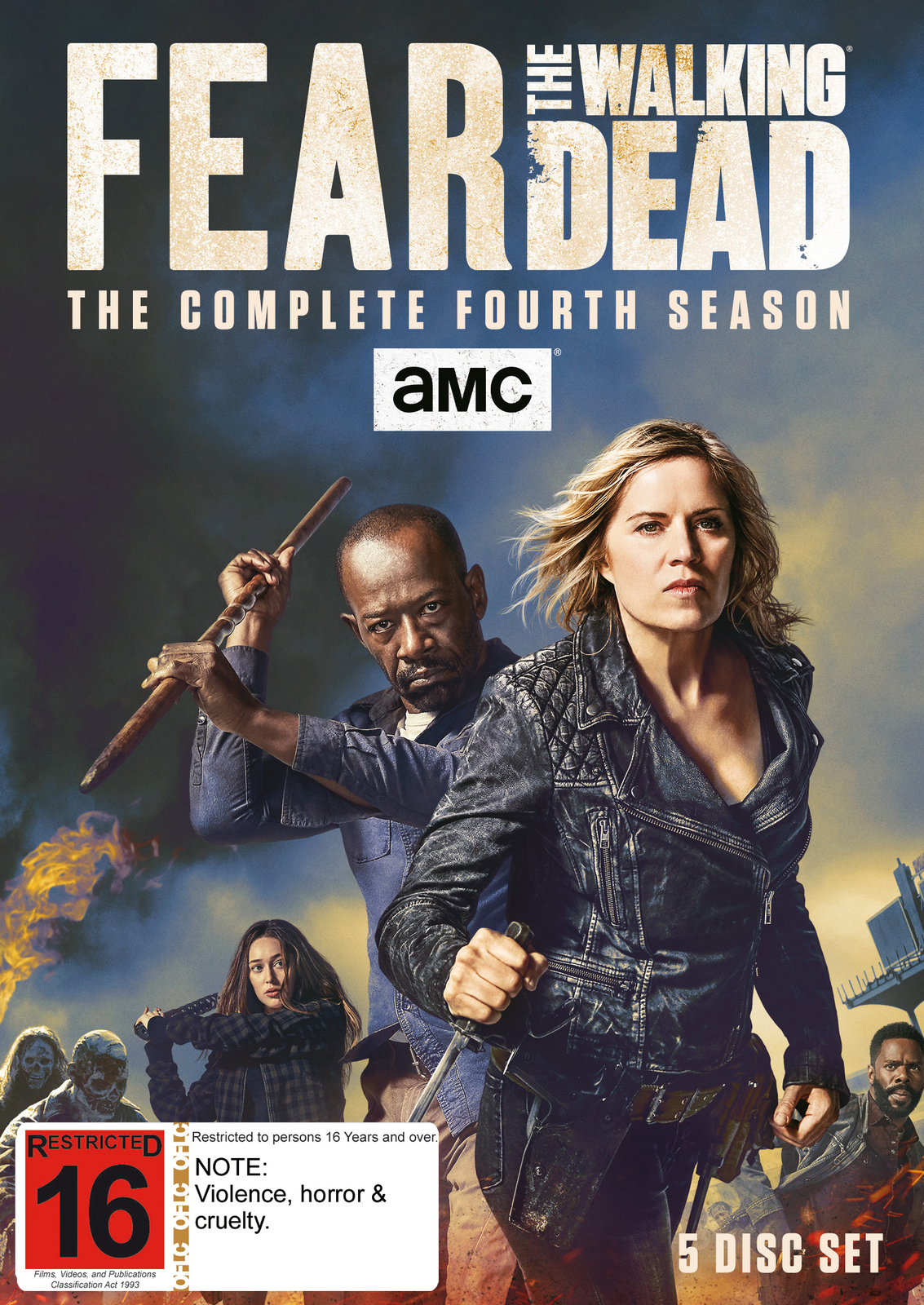 Fear The Walking Dead: The Complete Fourth Season on DVD image
