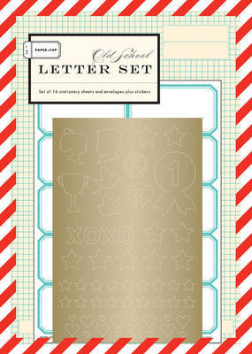 Paper + Cup Old School Letter Set by Paper + Cup image
