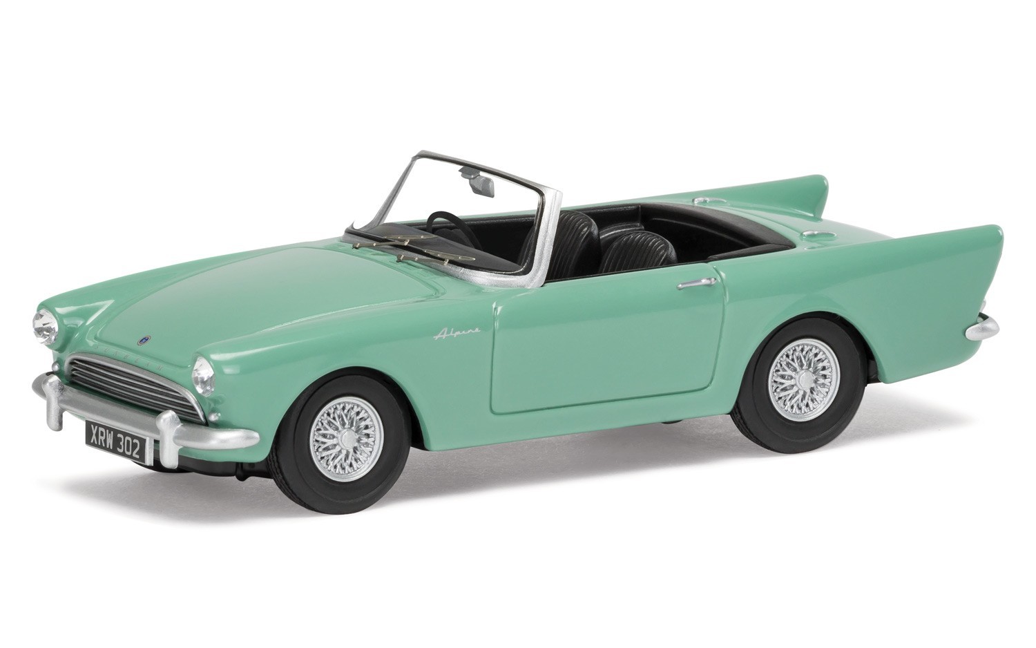 1/43 Sunbeam Alpine Green - Diecast Model image