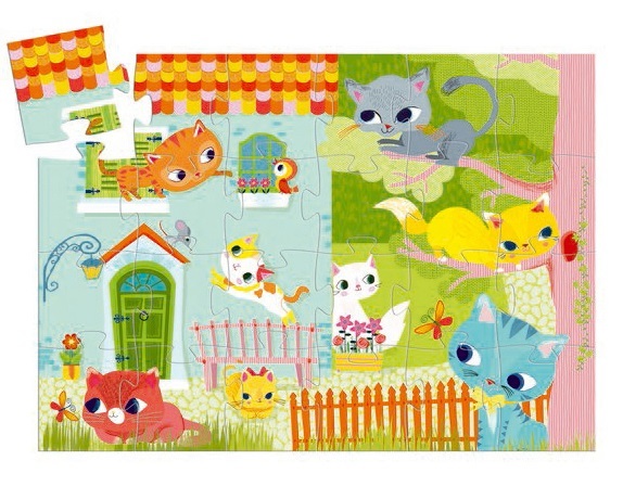 Djeco: Pachat Silhouette - 24pc Puzzle image