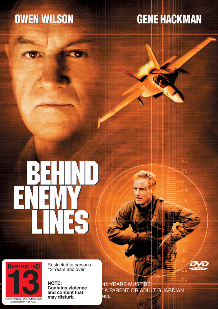 Behind Enemy Lines on DVD image