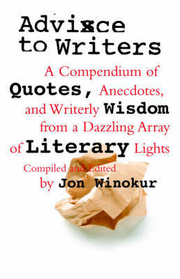 Advice To Writers by Jon Winokur image