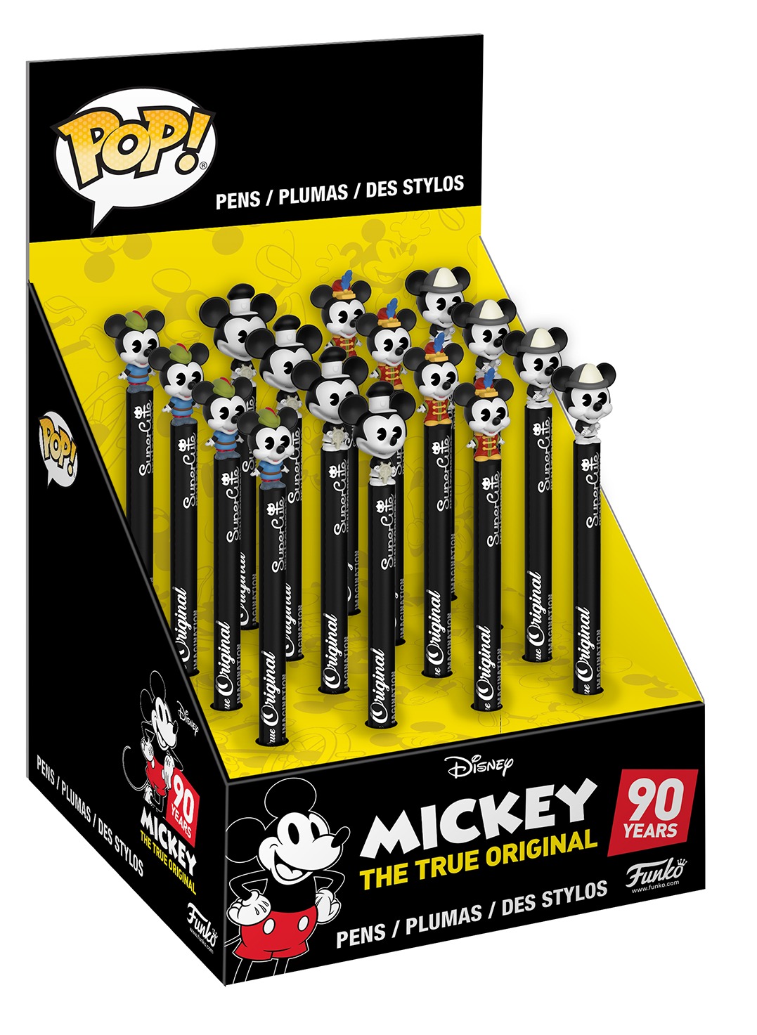 Mickey's 90th Anniversary: Pop! Pen Topper - Steamboat Willie image