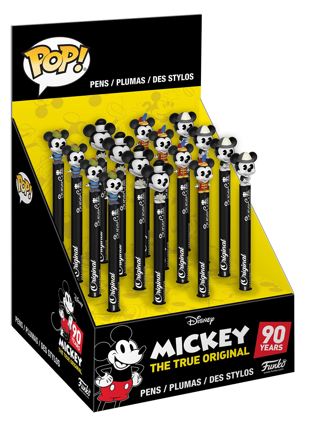 Mickey's 90th Anniversary: Pop! Pen Topper - Steamboat Willie