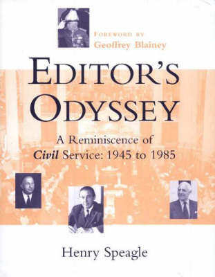 Editor's Odyssey: A Reminiscence of Civil Service, 1945-1985 by Henry Speagle image