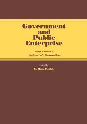 Government and Public Enterprise by G Ram Reddy image