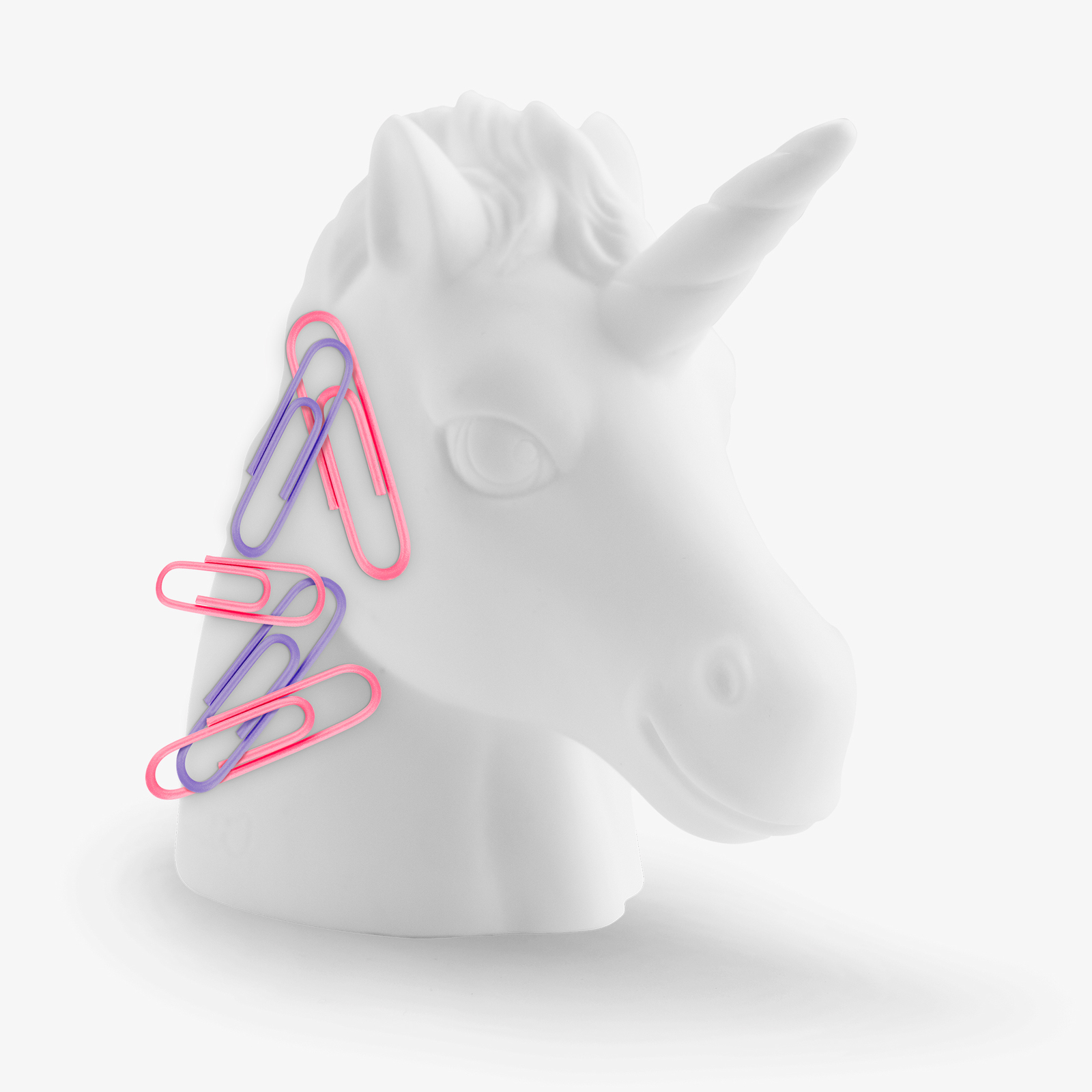 Mustard: Unicorn Paperclip Holder