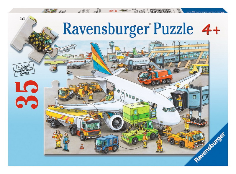 Ravensburger 35 Piece Jigsaw Puzzle - Busy Airport image
