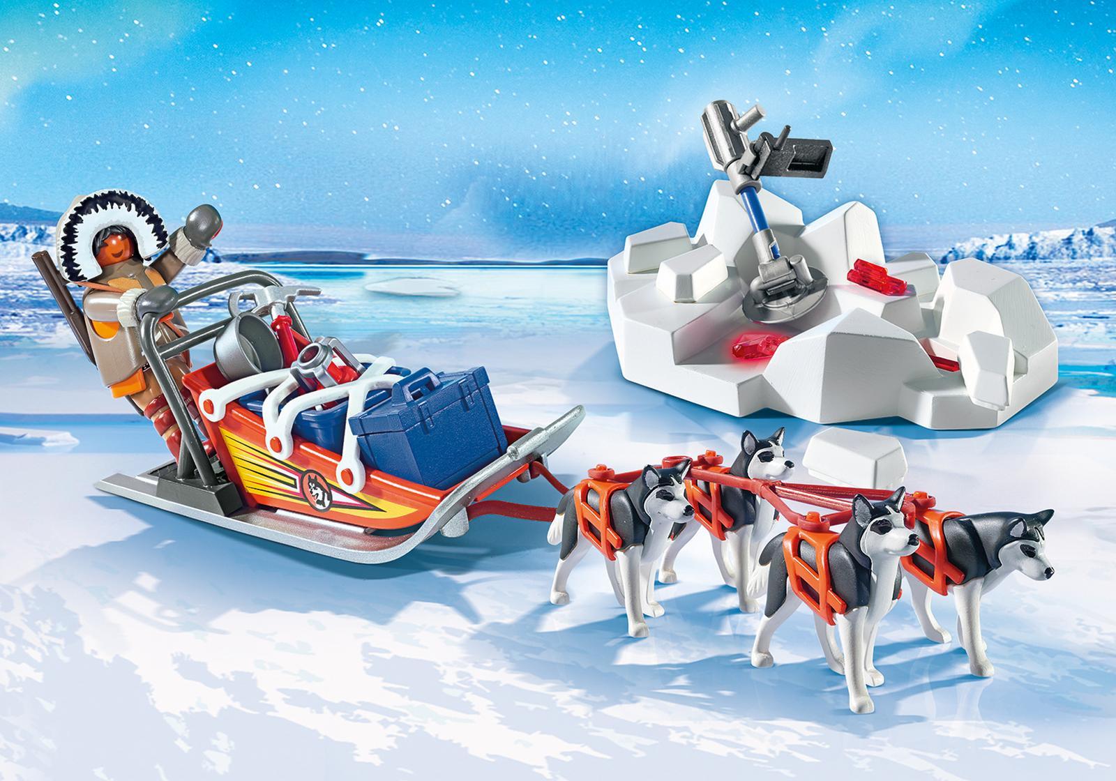 Playmobil: Action - Husky Drawn Sled (9057) image