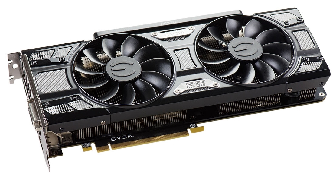 EVGA GeForce GTX 1070 8GB SC Black Edition Graphics Card