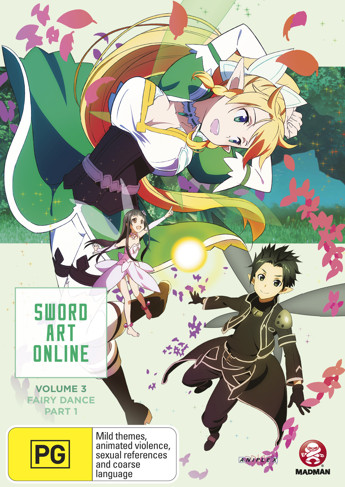 Sword Art Online Vol. 3: Fairy Dance Part 1 on DVD