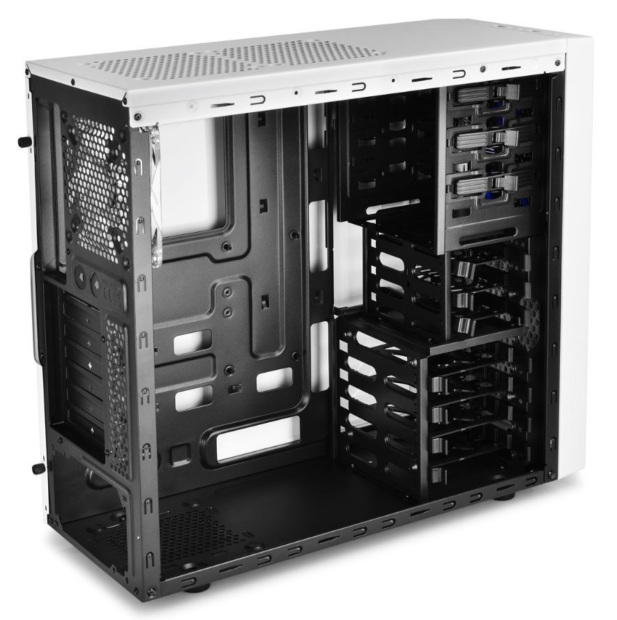 Deepcool: Tesseract White SW Mid Tower Case | at Mighty Ape NZ